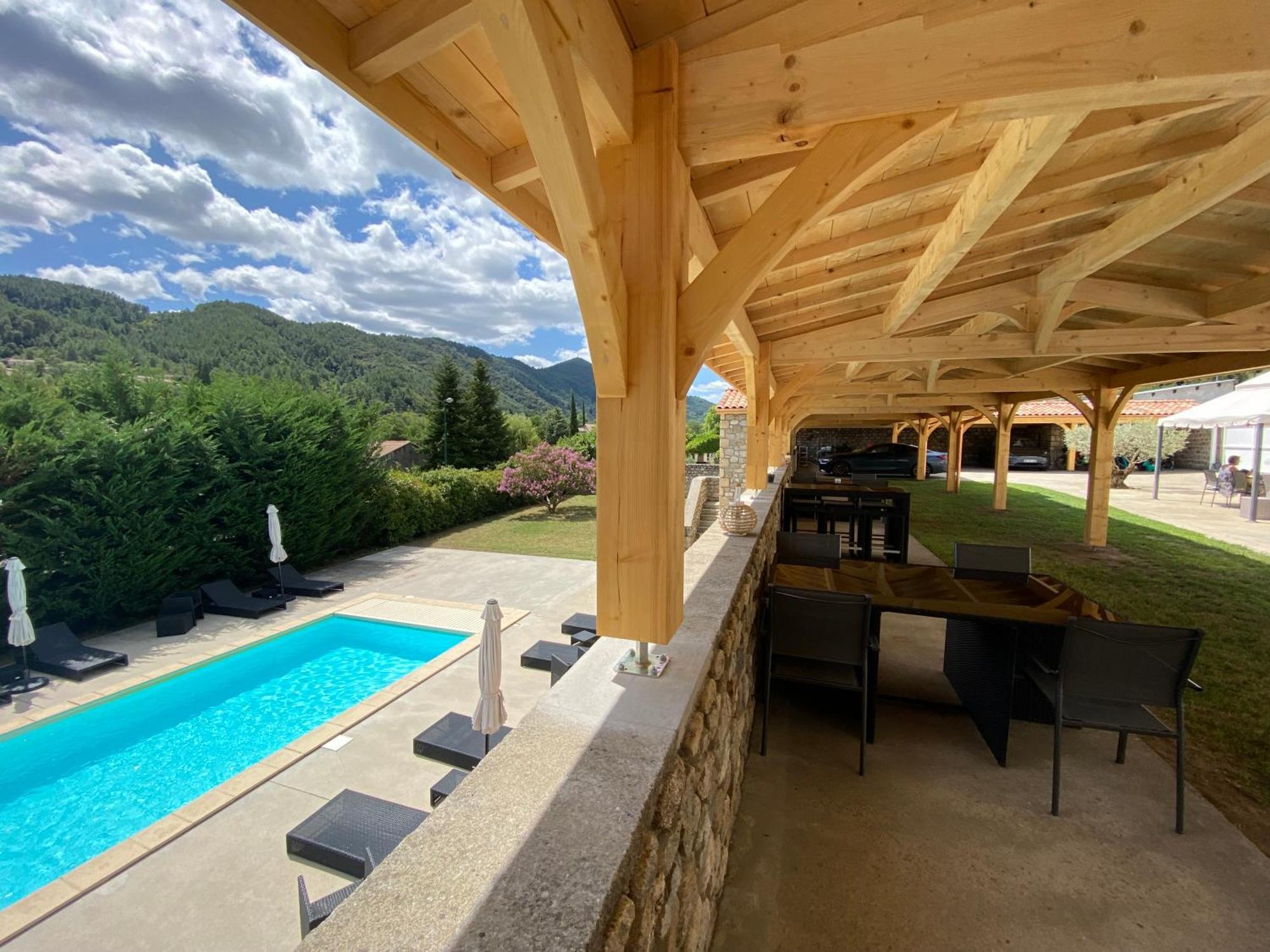 Domaine Les Buis Bed and Breakfast Saint-Fortunat-sur-Eyrieux Eksteriør billede